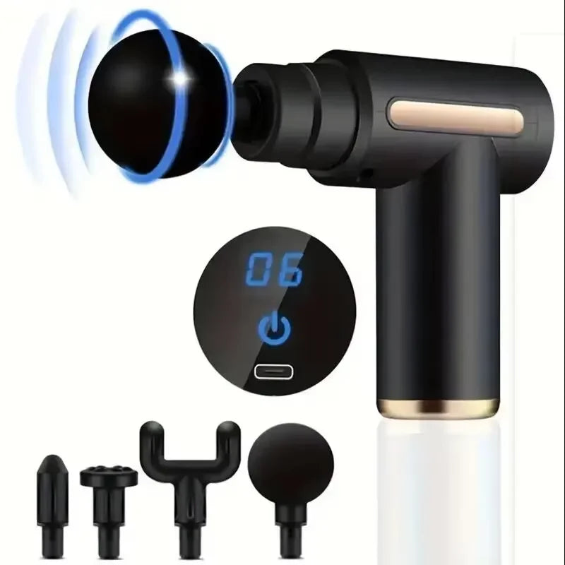 Fascial, Muscle Relaxation, Mini Massage Gun, Vibration