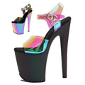Women's Stripper Heel Sandal Pole Dance Shoes 8in
