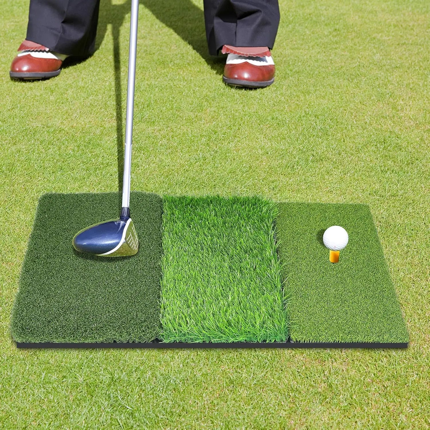 Golf Hitting Mat, Thickened, Practice Mat, Non-Slip