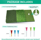 Golf Hitting Mat, Thickened, Practice Mat, Non-Slip