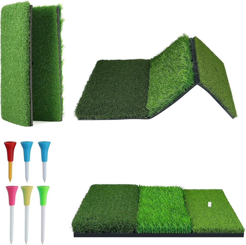 Golf Hitting Mat, Thickened, Practice Mat, Non-Slip