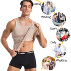 Men Slimming Body Shaper Waist Trainer Vest