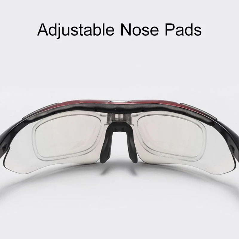 Photochromic Bicycle Glasses, Polarized, Myopia Frame, UV400
