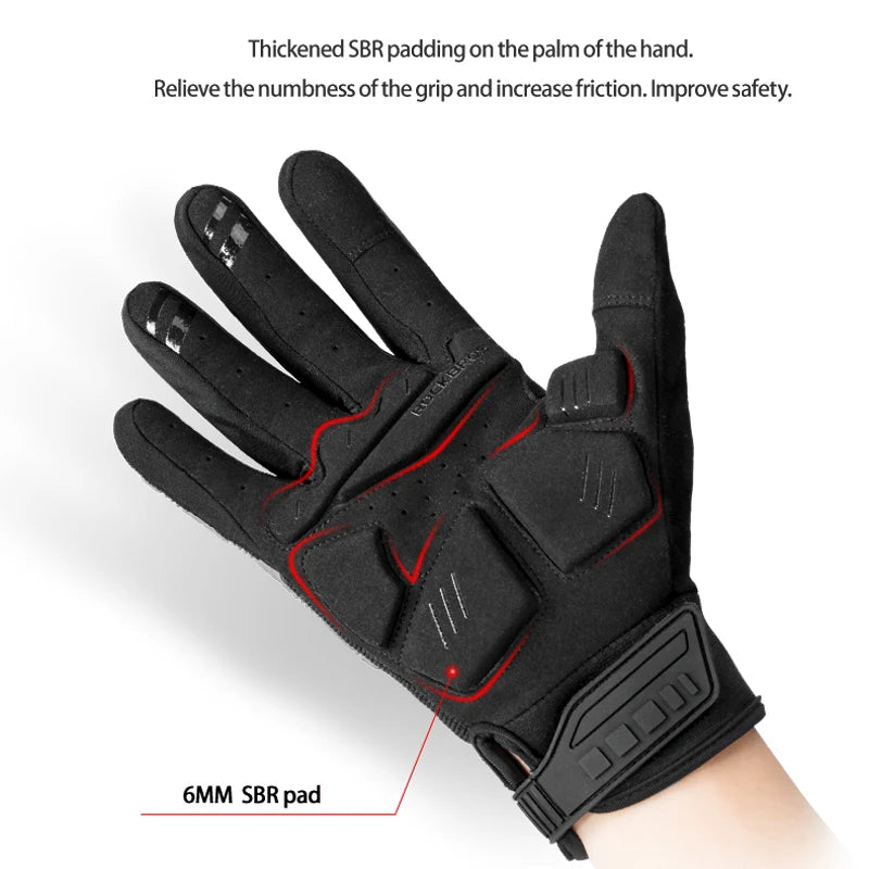 Cycling Gloves Thermal Autumn Winter Gloves Windproof