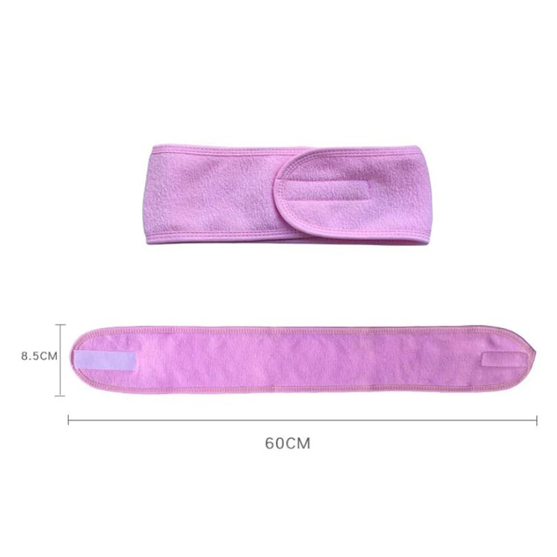 Head Bands, Adjustable, Wide, Yoga, Spa, Women