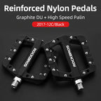 Bicycle Pedal Road, BMX, Flat Pedals Nylon