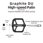 Bicycle Pedal Road, BMX, Flat Pedals Nylon