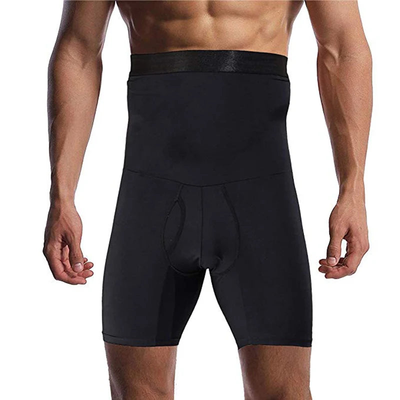 Men Sweat, Slimming Thigh, Tummy Control, Shorts