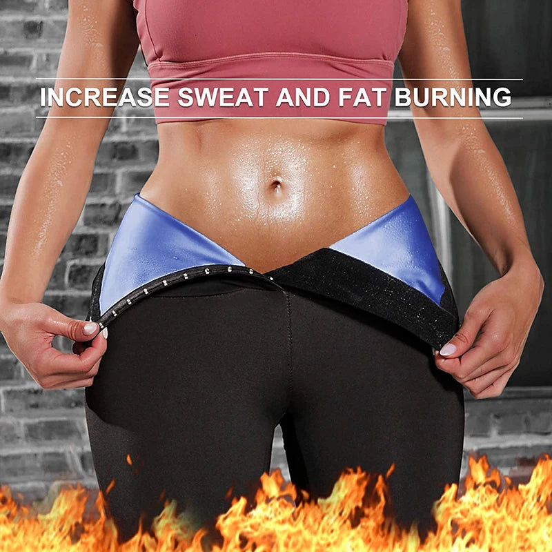 Womens Sauna Sweat Body Shaper, Fitness Pants