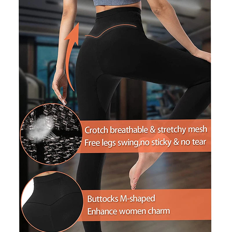 Womens Sauna Sweat Body Shaper, Fitness Pants