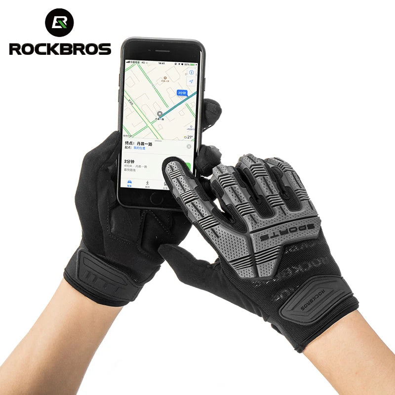Cycling Gloves Thermal Autumn Winter Gloves Windproof