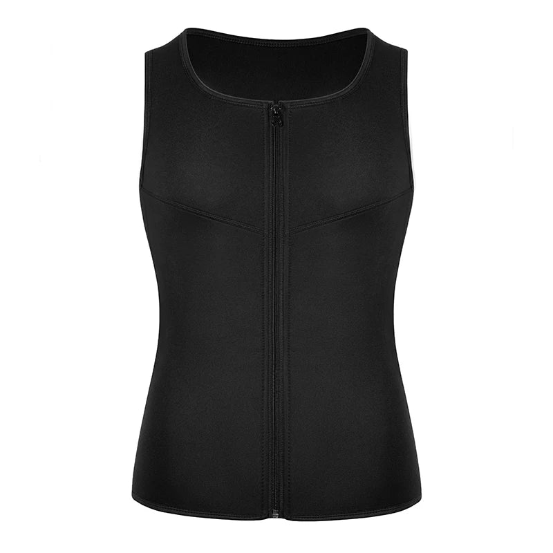 Neoprene Sweat Vest, Men, Waist Trainer, Adjustable