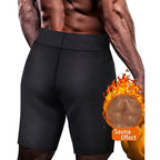 Men Sweat, Slimming Thigh, Tummy Control, Shorts