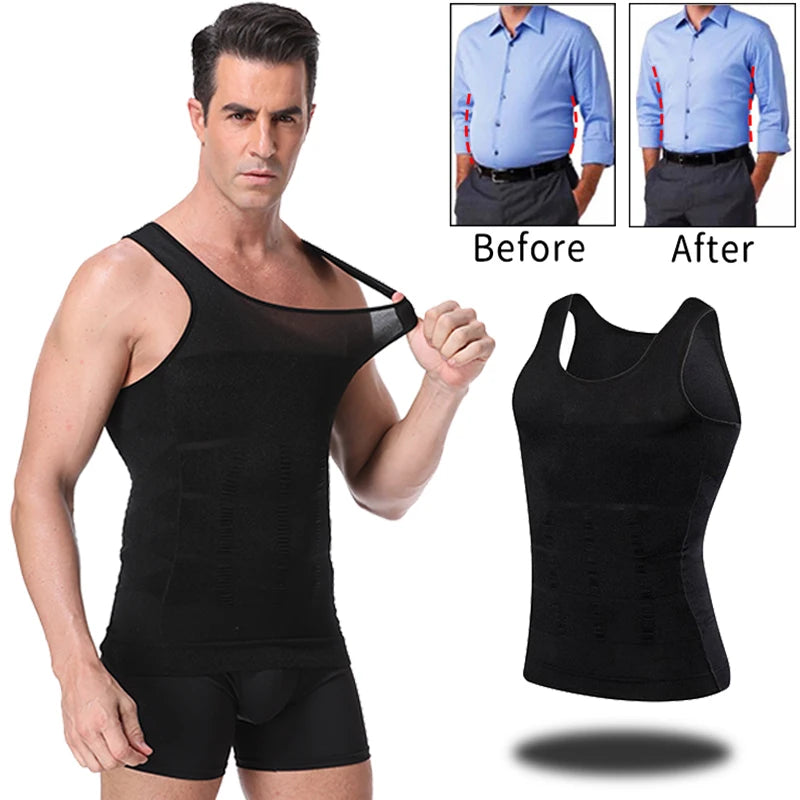 Men Slimming Body Shaper, Abdomen, Vest, Posture