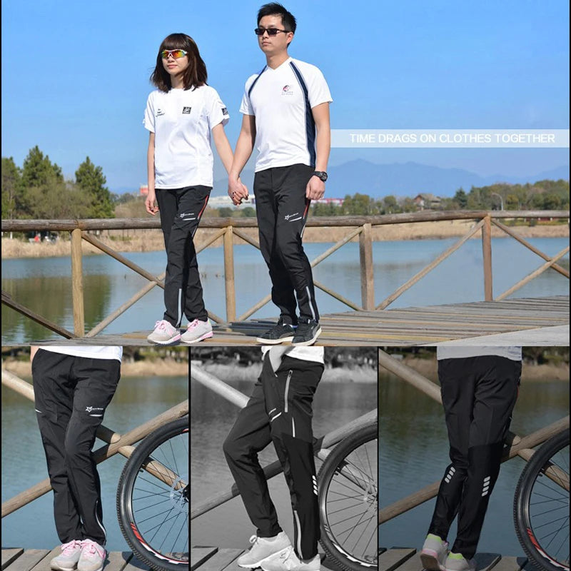 Bike Cycling Pants, Unisex, Breathable Reflective Pants