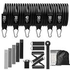 300LBS Fitness Resistance Bands Set, Training, Yoga, Unisex