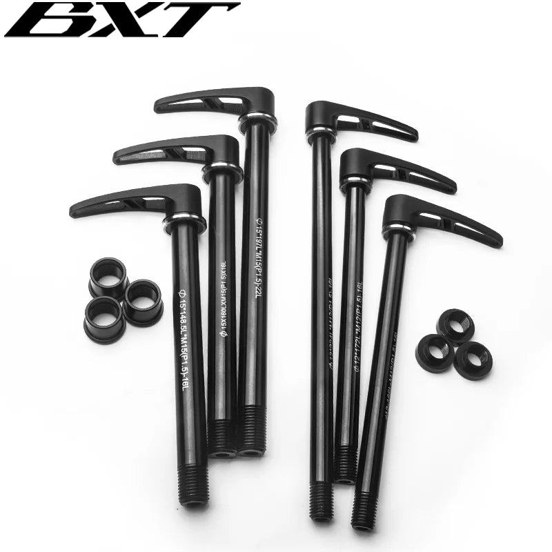 Light Aluminum Rear Wheel Skewers, MTB,  29er, 27.5er Frame, 142x12mm