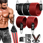 300LBS Fitness Resistance Bands Set, Training, Yoga, Unisex
