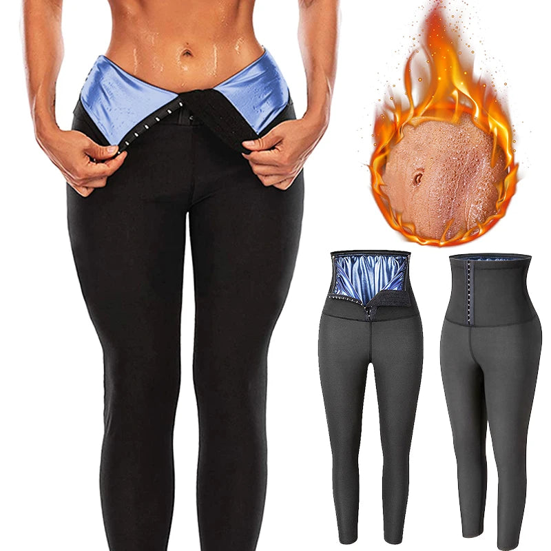 Womens Sauna Sweat Body Shaper, Fitness Pants