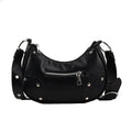 Rivet Underarm Bag, Women, High-quality, shoulder