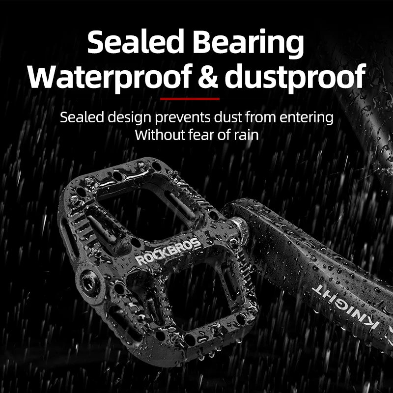 Bicycle Pedal Road, BMX, Flat Pedals Nylon