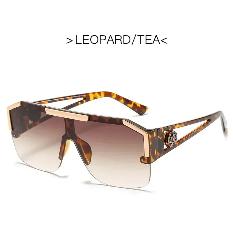Ladies, Luxury Big Square Sunglasses, UV400