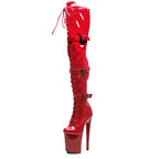 Women's 8in Stripper Heels Boots Pole Boot