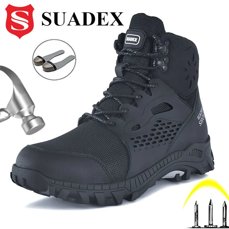 S1 Safety Men Steel Toe Safety Female Boots