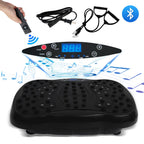 Vibration Plate Exercise Machine, 330lbs, Resistance Bands