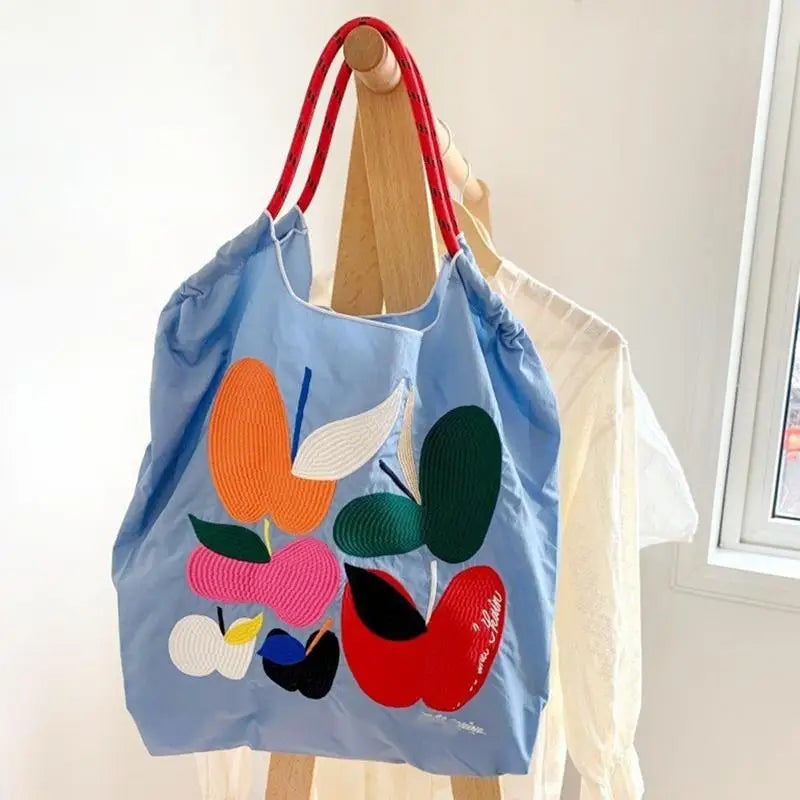 Women's Shoulder Bag Embroidered Casual Handbag