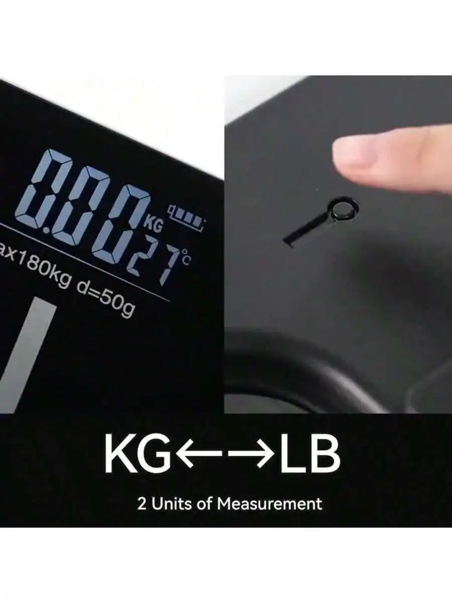 Multi-Function Body Fat & Weight Bathroom Scale, 390lbs.