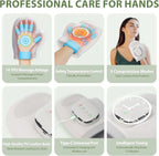 Hand Massager W/Heat, Airbag Compression, Vibration Gloves