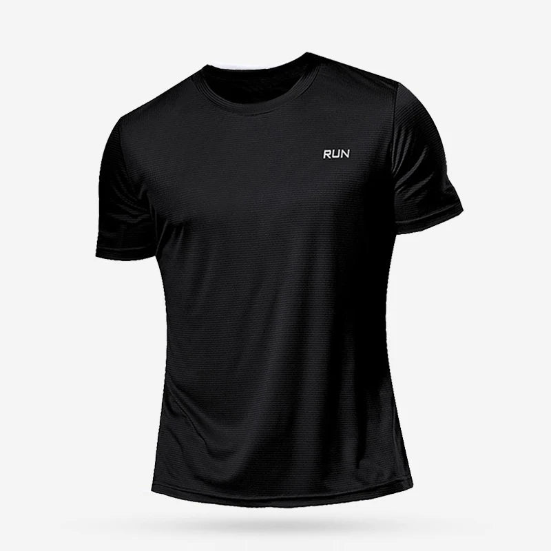 Mens Quick Dry Running Bodybuilding Shirts Sport