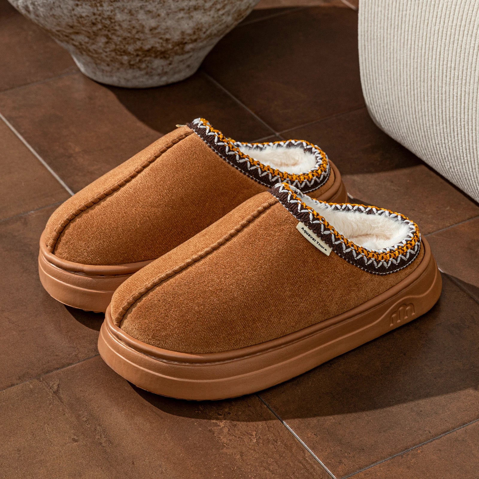 Winter, Unisex Slippers Fashion Fuzzy House shoes