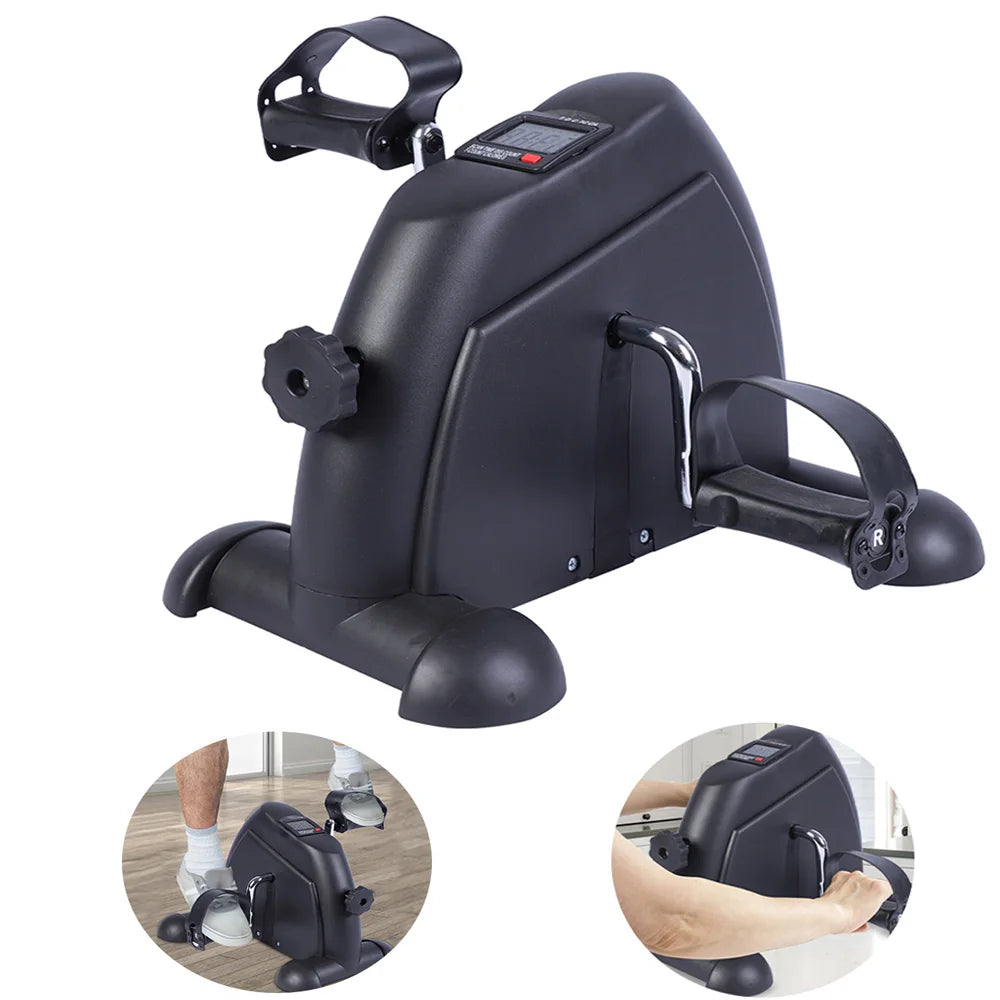 Stepper Exercise Bike LCD Screen Portable Multi-Function
