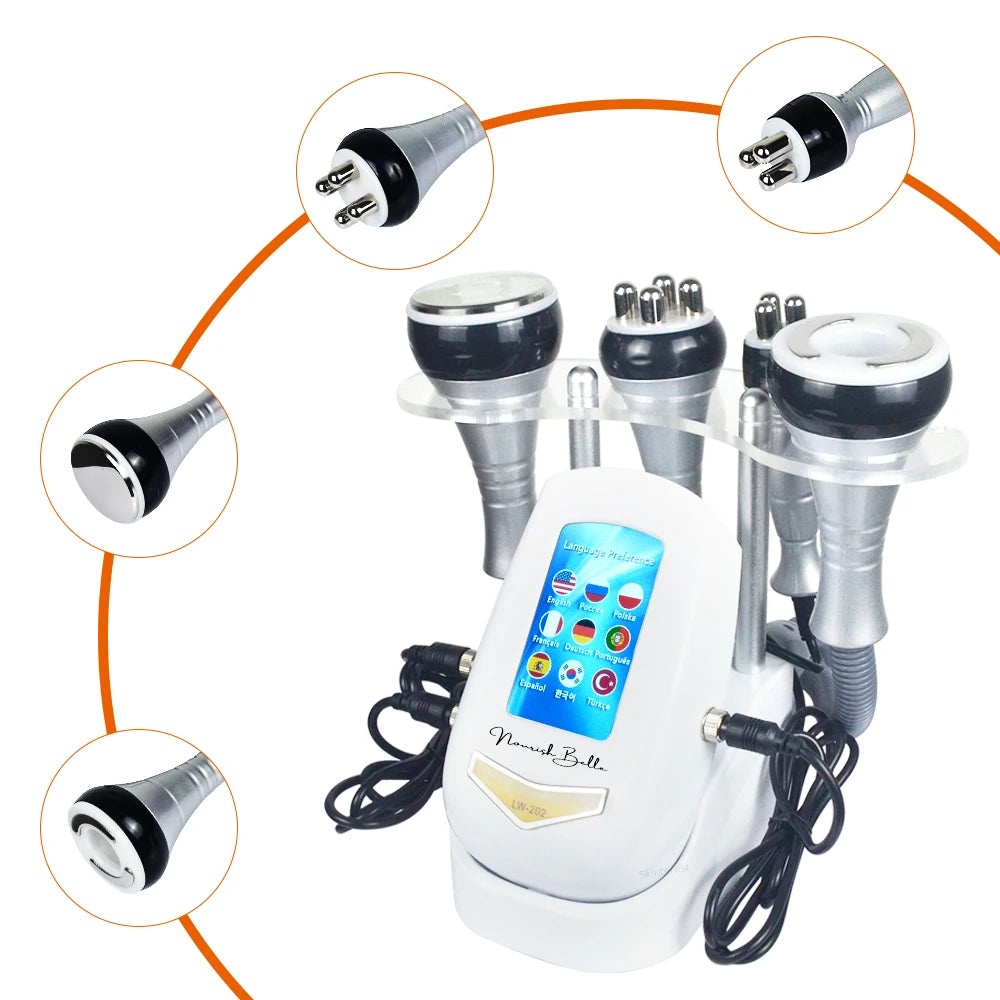 4 IN1 Cavitation Body Slimming, Machine, Massager, Face Lifting