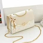 Ladies Leather Handbag Tassel Women