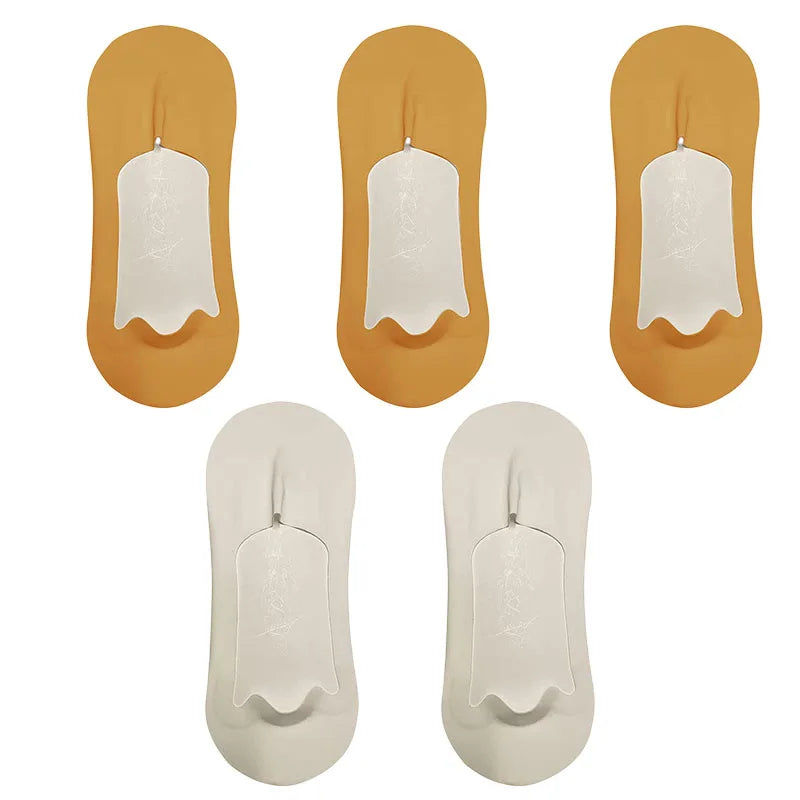 5 pairs Men's Socks Cotton Breathable Ultra-thin