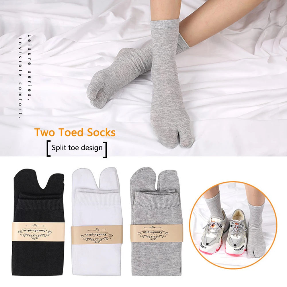 Japanese Style Toe Socks for Men Women