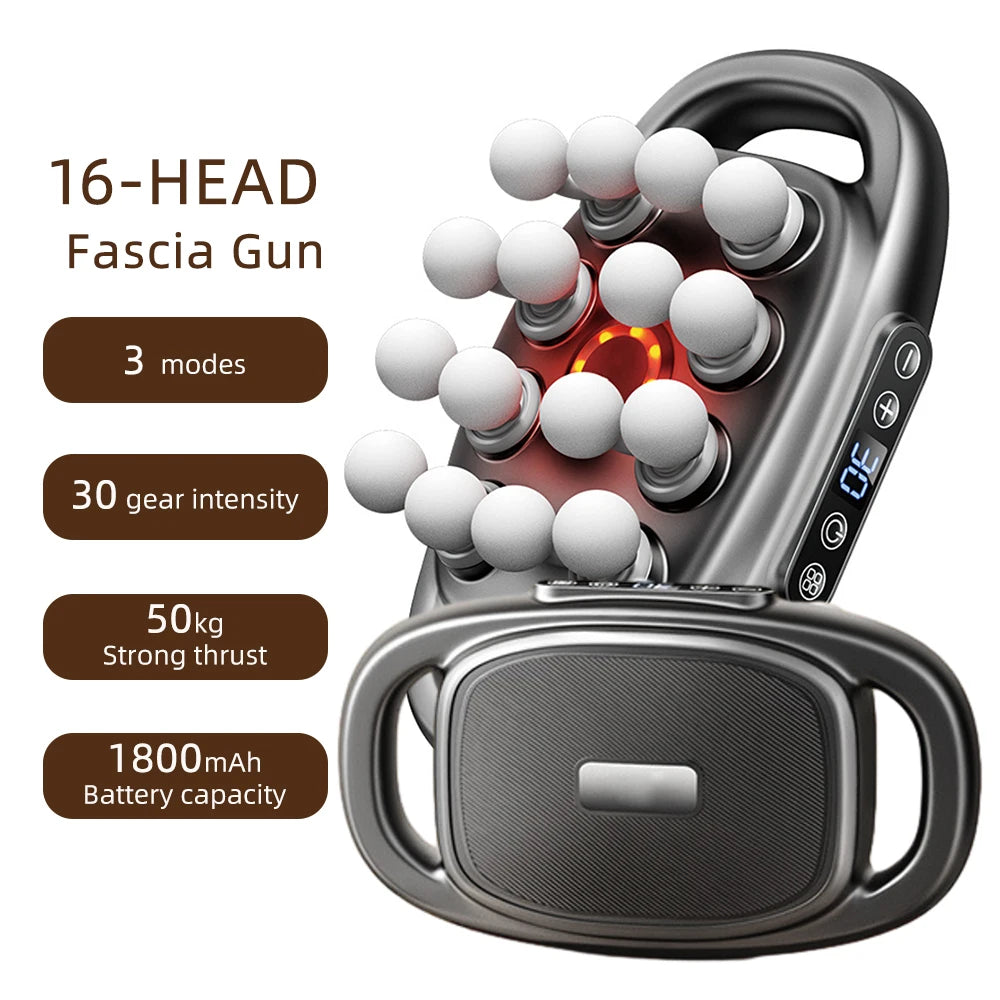 Fascia Gun, Vibration Body Massage, Back, Waist