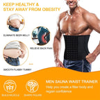 Men Slimming Body Shaper Extended Waist Trainer T