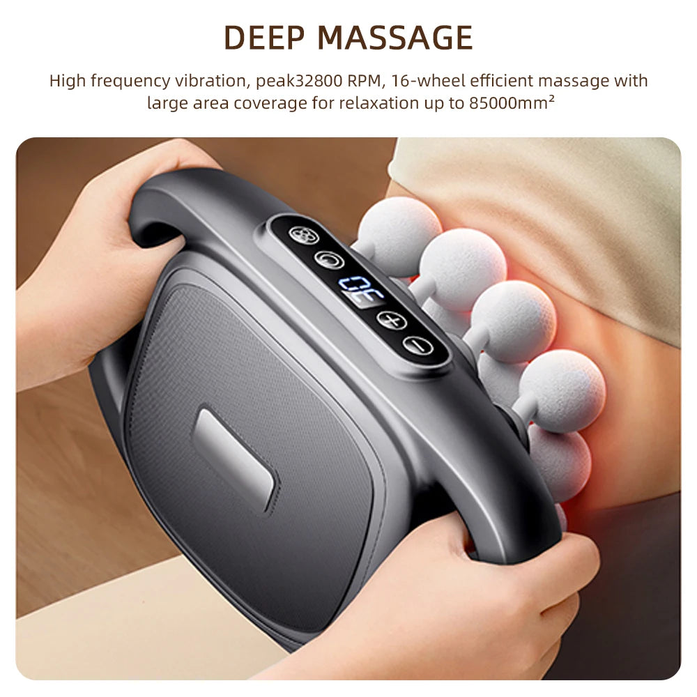 Fascia Gun, Vibration Body Massage, Back, Waist