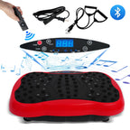 Vibration Plate Exercise Machine, 330lbs, Resistance Bands