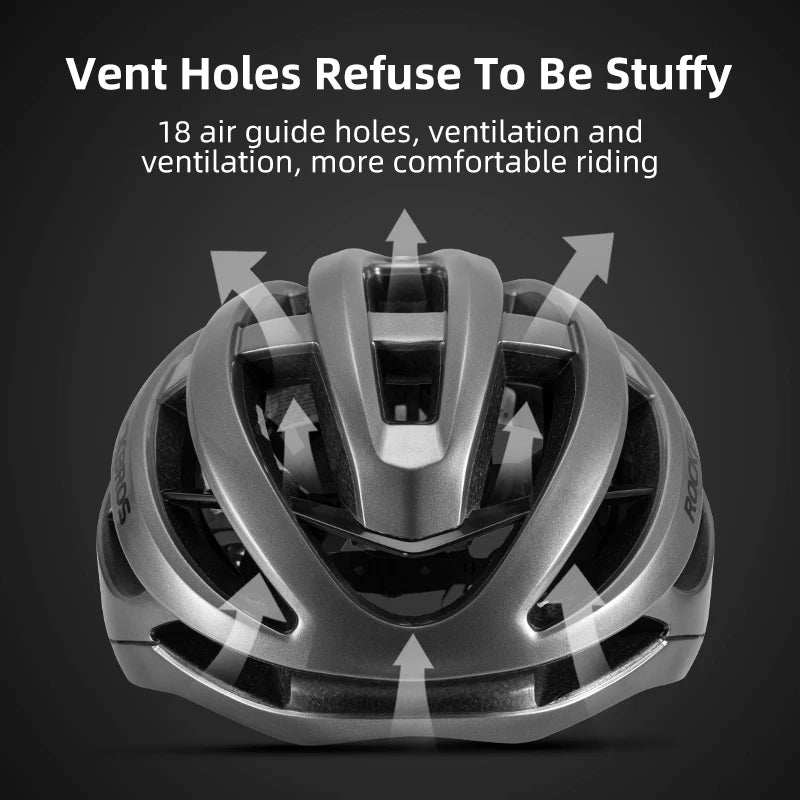 Bicycle Helmet Breathable Ultralight Unisex Shockproof Adjustable