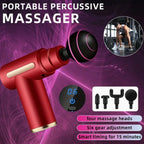 Fascial, Muscle Relaxation, Mini Massage Gun, Vibration