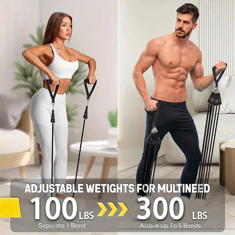 Resistance Bands, Door Anchor, Legs Ankle Straps