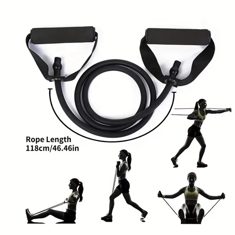 Resistance Band 4 Levels with Comfort Grip Handles