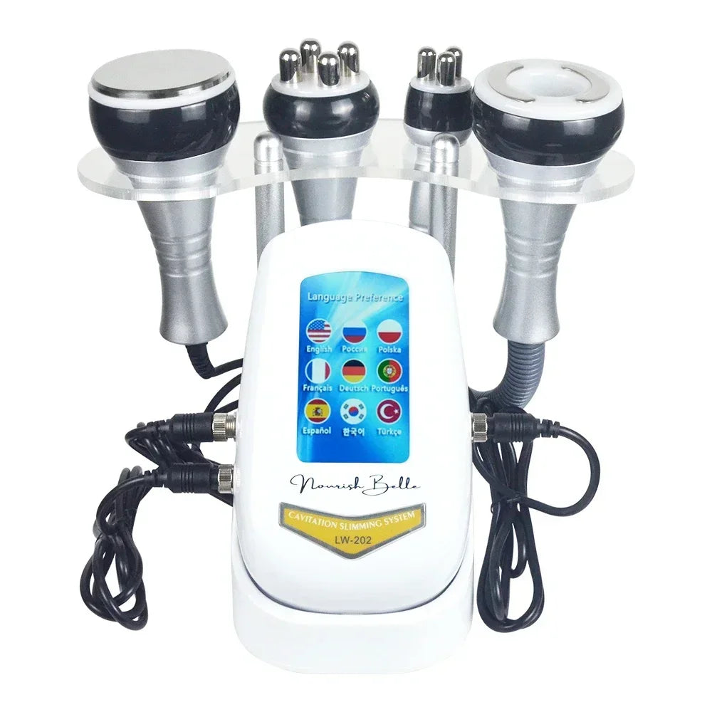 4 IN1 Cavitation Body Slimming, Machine, Massager, Face Lifting