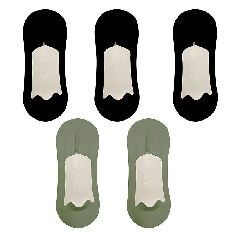 5 pairs Men's Socks Cotton Breathable Ultra-thin