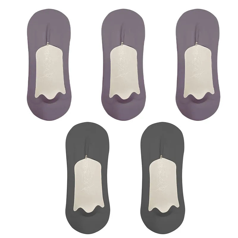 5 pairs Men's Socks Cotton Breathable Ultra-thin